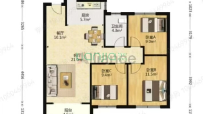 瑞泰小区二手房实景图