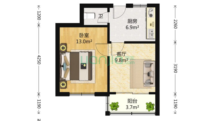 东海二村二手房实景图
