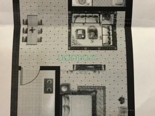 自住装修，二康旁，有电梯，配套齐全-户型图