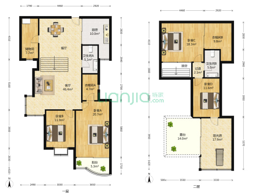 汇盛花苑 4室2厅2卫 0平方