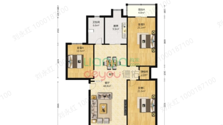 丁字桥公寓二手房实景图