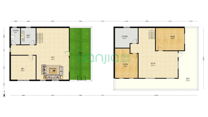 元岭新苑二手房实景图