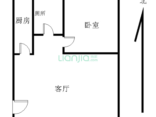 小区位于琉璃河检查站，107国道边，交通方便-户型图