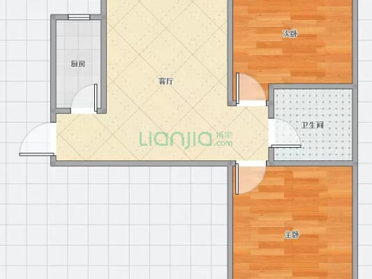 水岸花城，一线河景美宅，标准现房，即买即住-户型图