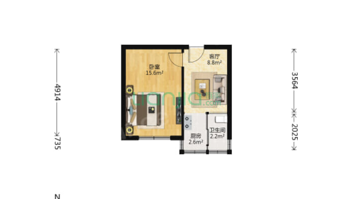 福城社区二手房实景图