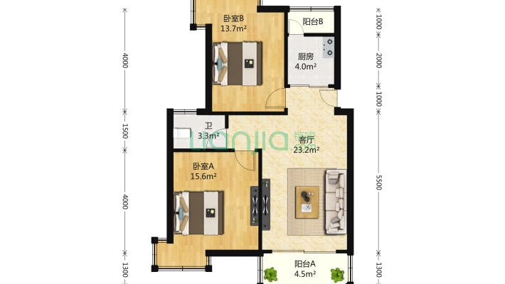 富兴雅苑二手房实景图