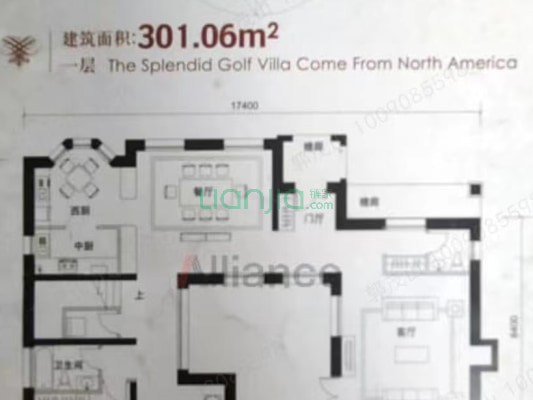 独栋别墅 大南院子 不遮挡 这个户型也很棒 朝南无遮挡-户型图
