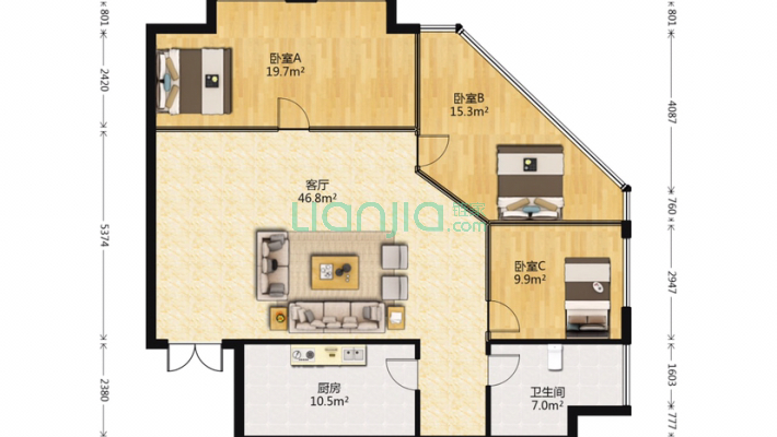 飛鴻樓二手房实景图