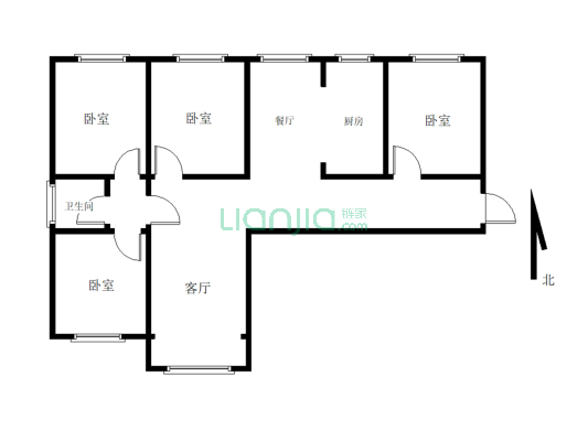 房子为3楼，带50平方左右的平台-户型图