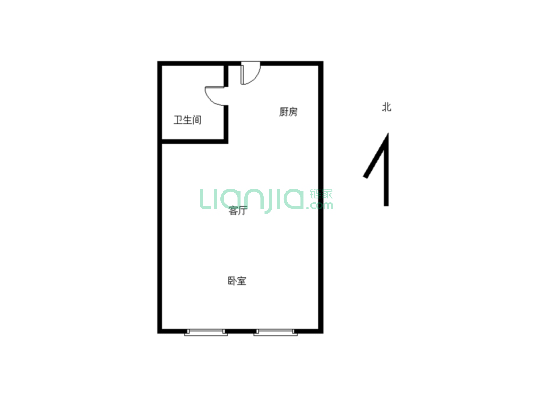 小面积 自住 出租 都可以 看房子提前联系-户型图