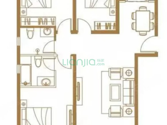 永济公园旁，大社区环境优美，通便利出行方便-户型图