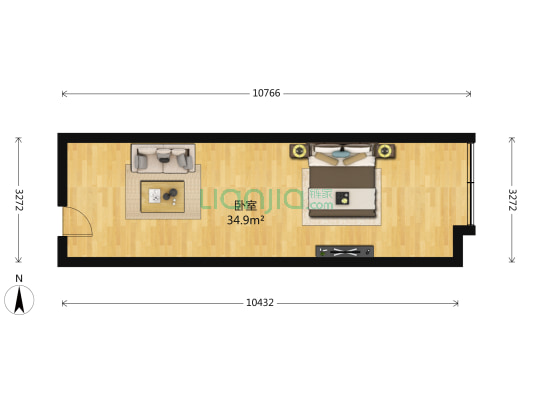 光明D9空间 1室0厅0卫 48平方