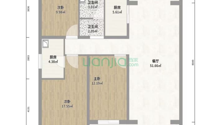 滨江新城安置小区二手房实景图
