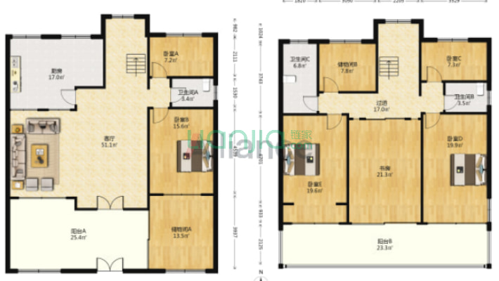 世福二园二手房实景图
