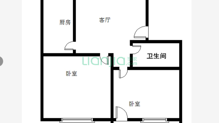 无线电小区二手房实景图