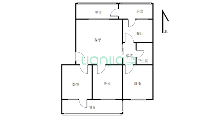 马路东燕兴社区二手房实景图