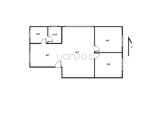 北门福苑公寓  带屋顶花园出售-户型图