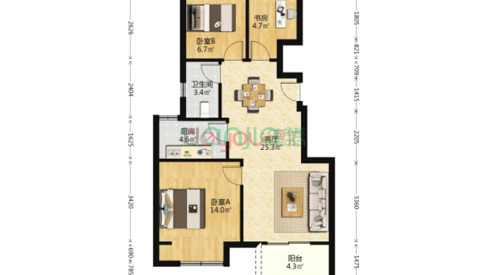 时代新城二手房实景图