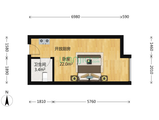 凯翔40年产权公寓诚心便宜出售，