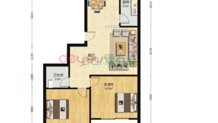 正华园小区二手房实景图