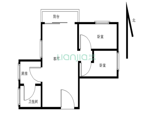 五号线西村站上盖富力小区 厅直出阳台 看花园舒适两房