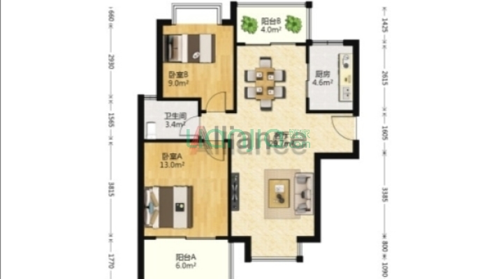 时代港湾二手房实景图