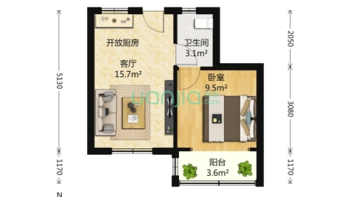 三航小区二手房实景图