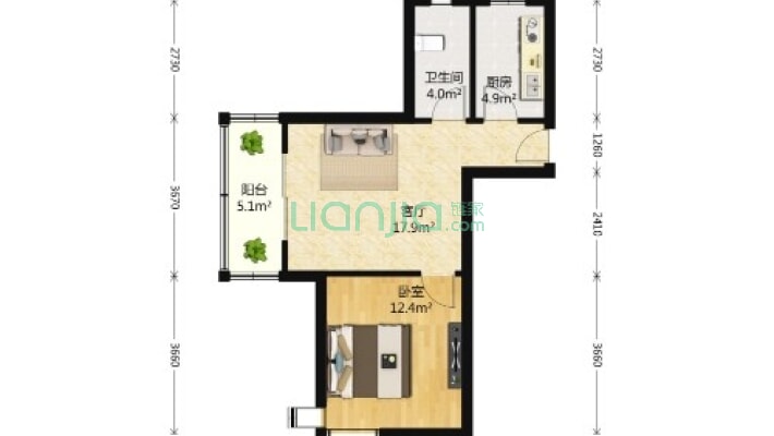 新杨和苑二手房实景图