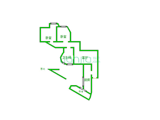 高层电梯，近地铁口，高档小区，过五年