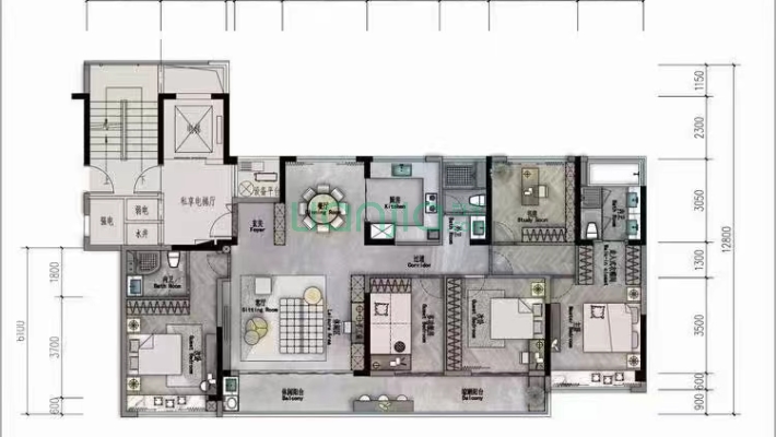 徽商大厦二手房实景图