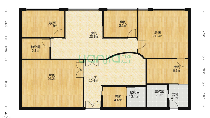 香港名都二手房实景图