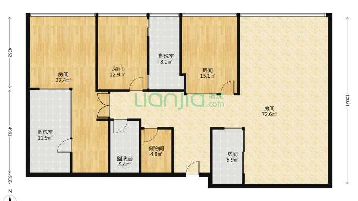 美年广场二手房实景图