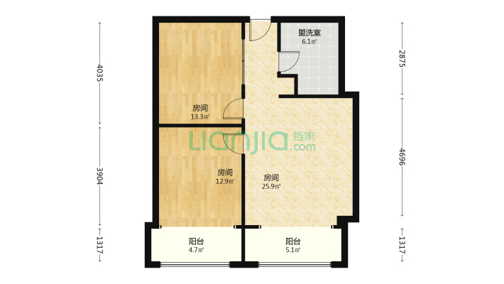 领尚国际酒店公寓二手房实景图