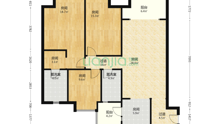 富力公馆二手房实景图