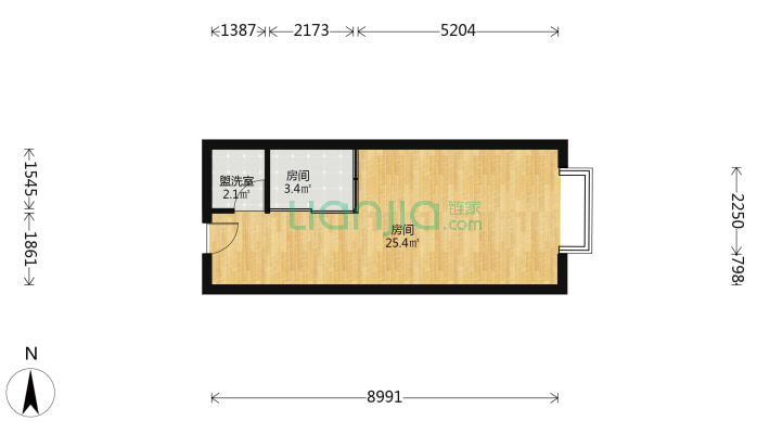 可乐公馆二手房实景图
