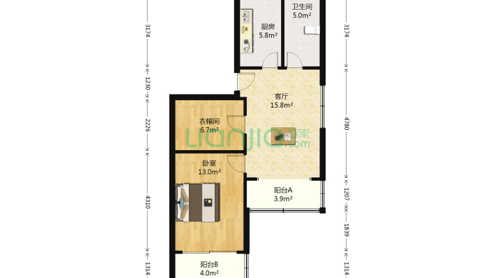 通海路360弄二手房实景图