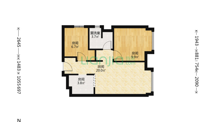 中粮天府宸悦二手房实景图