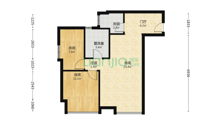 珠江新城D区二手房实景图