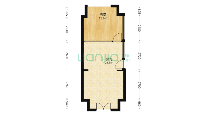 万达SOHO公寓二手房实景图