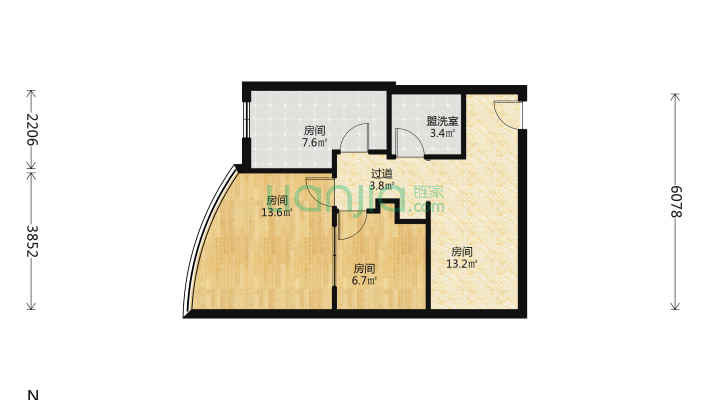 环线广场二手房实景图
