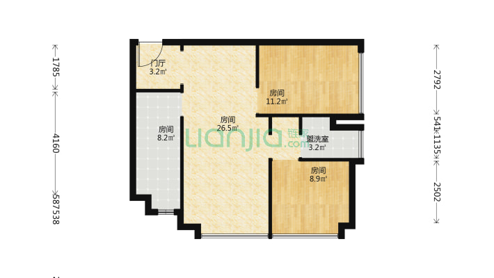融创玖棠府公寓二手房实景图