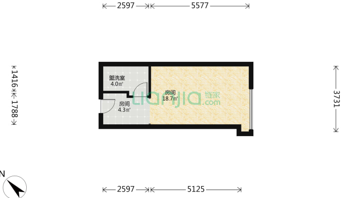 禹洲城市广场二手房实景图