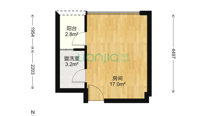 麓坊中心二手房实景图