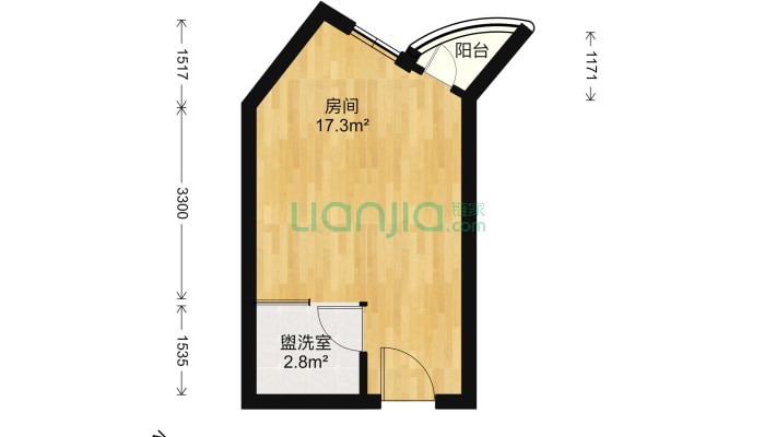 远洋7号酒店式公寓二手房实景图