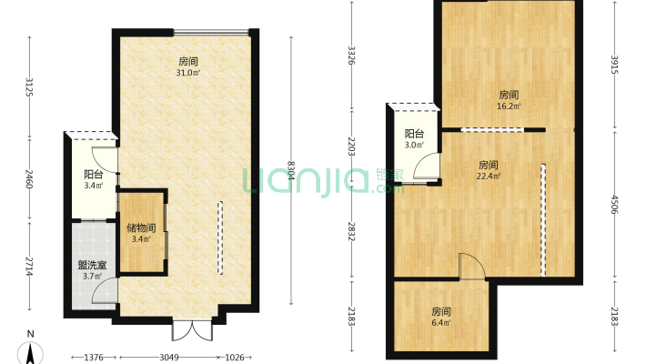 中德英伦世邦L区二手房实景图