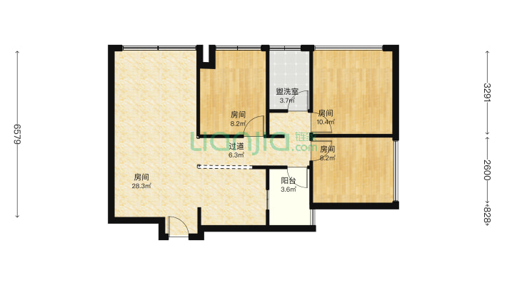 首开龙湖紫宸香颂二手房实景图