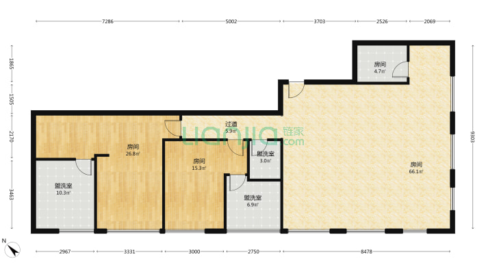 艺尚锦江二手房实景图