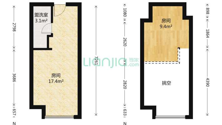 龙湖听蓝时光二手房实景图