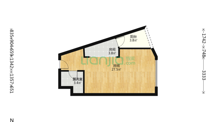 嘉汇国际广场二手房实景图