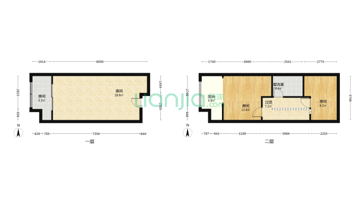 韩国城二期二手房实景图